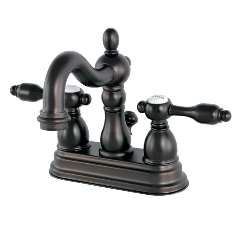 Tudor 4 in. Centerset Bathroom Faucet - Oil Rubbed Bronze