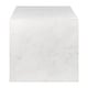 preview thumbnail 19 of 32, Felix Minimalist Marble Cube End Table, Stone Square Block Side Table, Solid Living Room Accent Pedestal