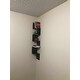 Danya B. Large Decorative 5-Tier Corner Floating Wall Mount Display Shelving Unit