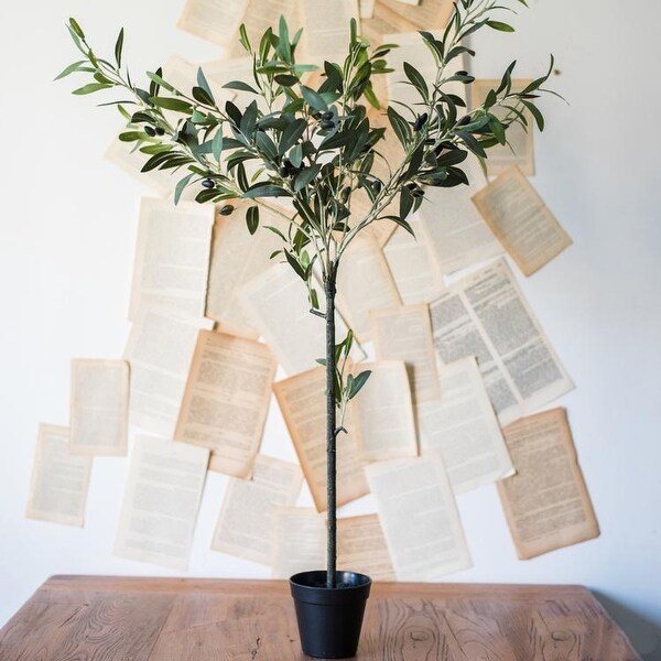 artificial olive tree
