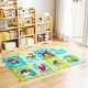 preview thumbnail 4 of 8, Costway 12” x 12” EVA Foam Puzzle Mat, 8-Piece Kids Play Mat with - Colorful - See Details