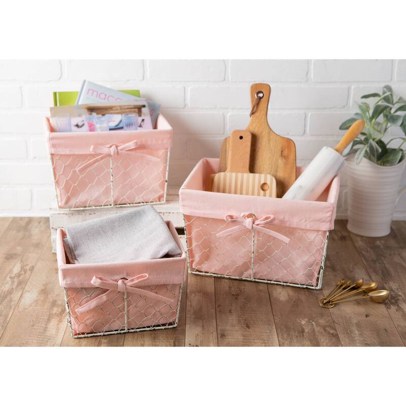 DII Chicken Wire Baskets