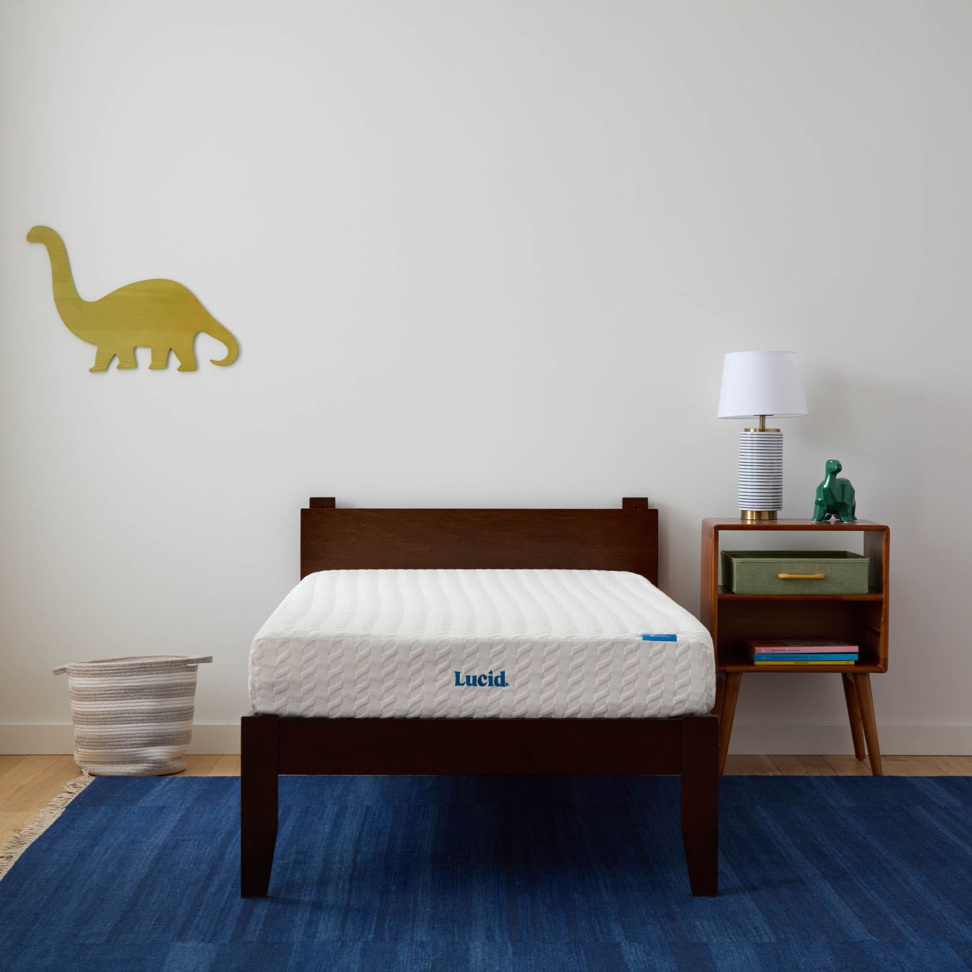 Lucid SureCool 8-Inch Gel Memory Foam Mattress, Medium-Firm Feel, Made in the USA