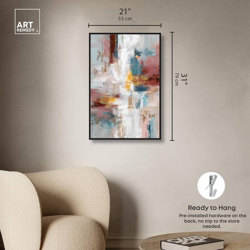 Warmth and cool III Canvas by Art Remedy