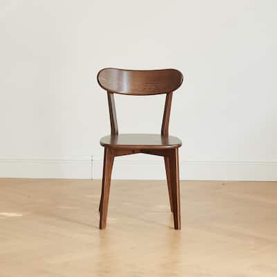 Elegant solid wood dining chairs