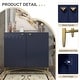 preview thumbnail 4 of 33, Clihome 32-Inch 2 Door Locker Media Storage Cabinet/Buffet