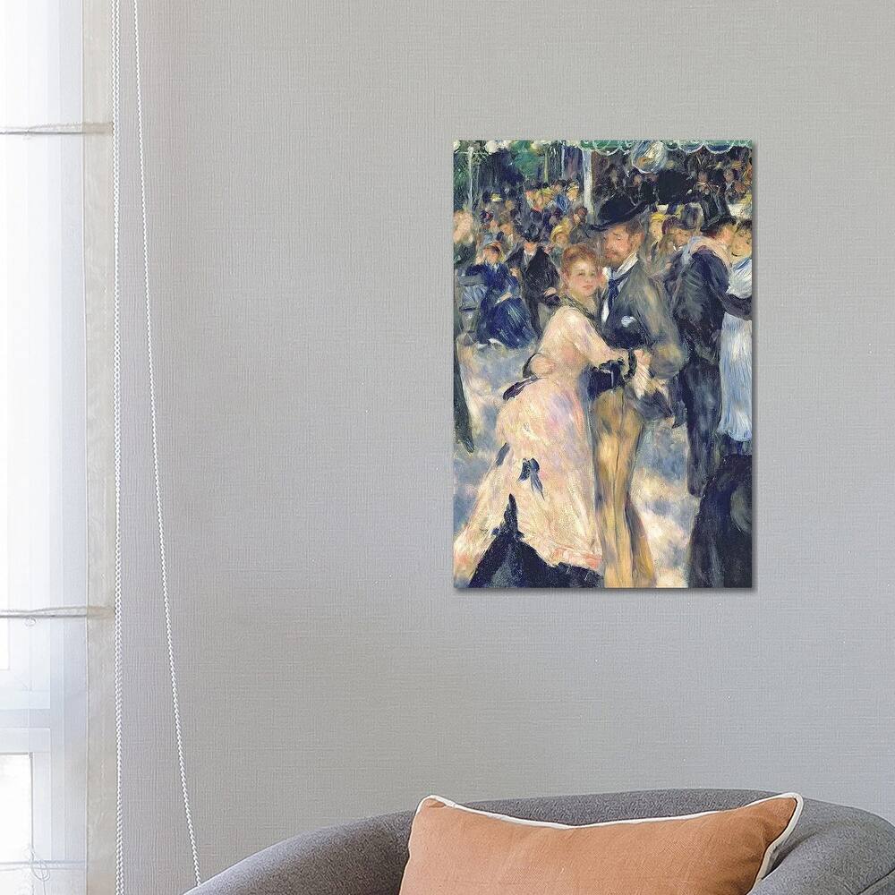 iCanvas "Ball at the Moulin de la Galette, 1876 " by Pierre-Auguste Renoir Canvas Print