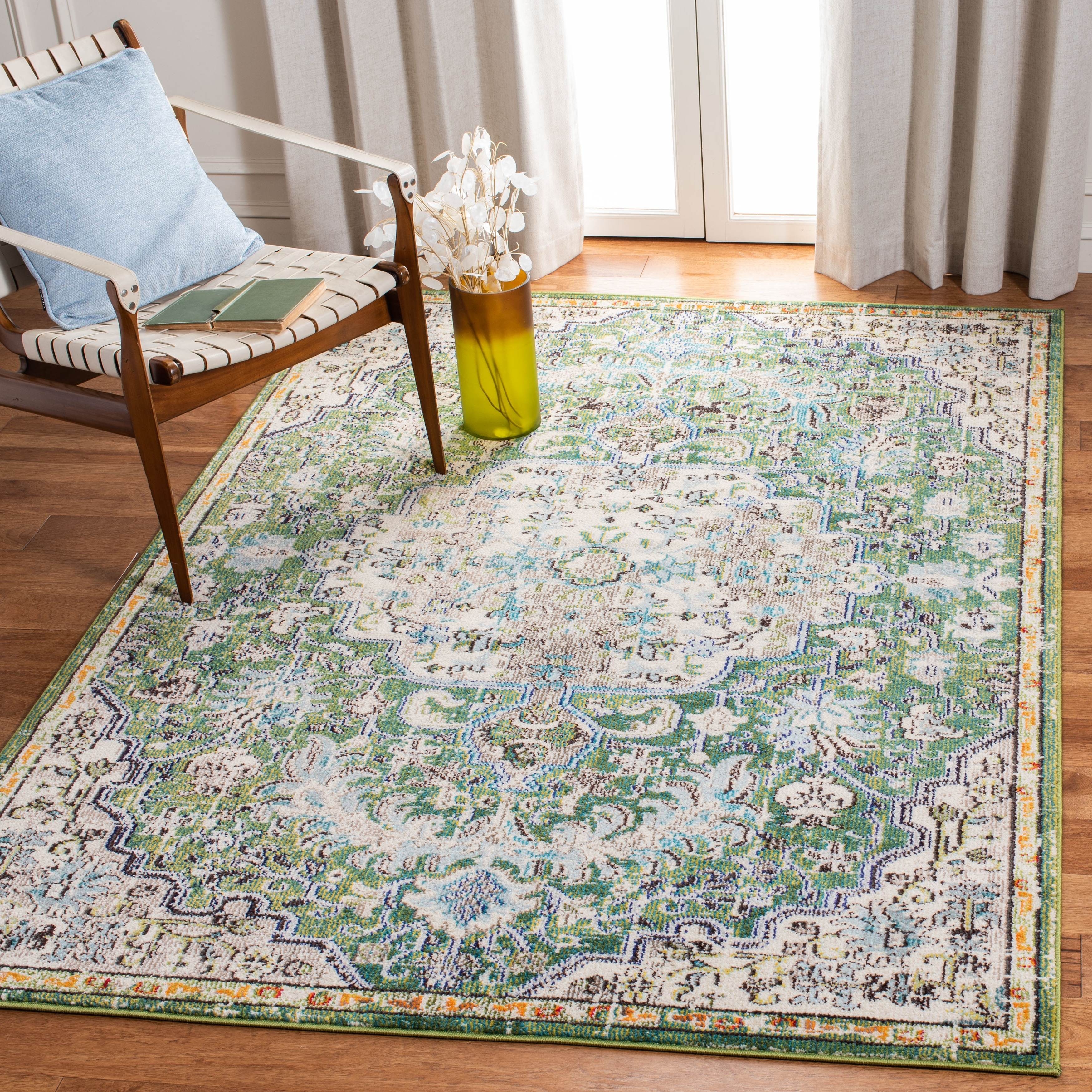Safavieh Bohemian Green Area Rug for sale online 
