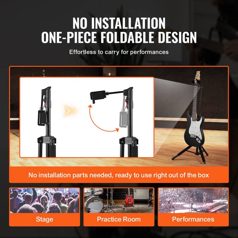 Tripod Guitar Stand for Guitar Acoustic Electric Classical Bass