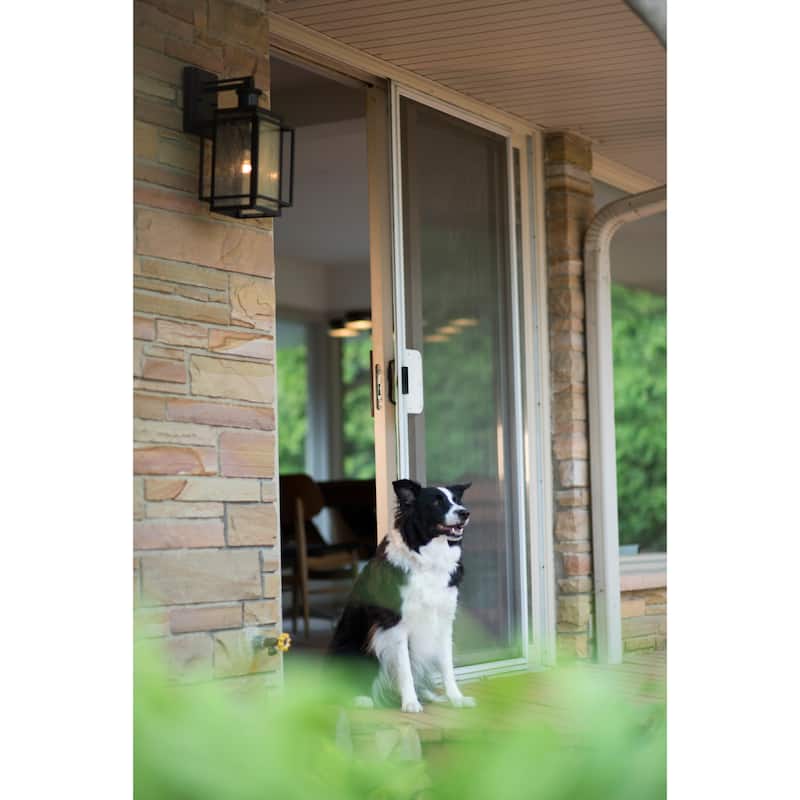 Hyde Bronze Motion Sensor Dusk to Dawn Outdoor Mission Wall Light
