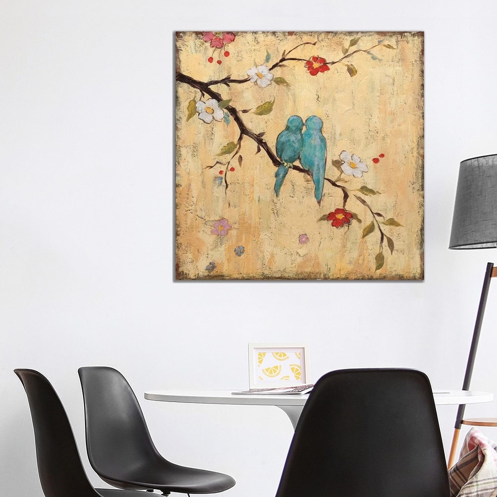 iCanvas "Love Birds II" by Katy Frances Canvas Print