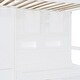 preview thumbnail 9 of 20, Twin Bunk Bed with Drawers, Wardrobe, Storage Shelves & Hydraulic Bed