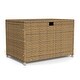preview thumbnail 1 of 7, Stonewick Tree Bark Outdoor Wicker Medium Storage Box