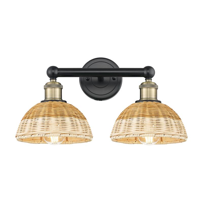 Innovations Lighting Endless Possibilities Edison - Bristol Natural II - 2 Light 17" Bath Vanity Light