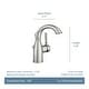 Moen Sarona Waschbeckenarmatur – Gebürstetes Nickel, SpotResist, Einhebel, Rustikaler Farmhouse-Look