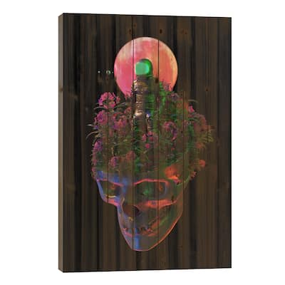 Rebirth III Print On Wood by Nicebleed - Multi-Color