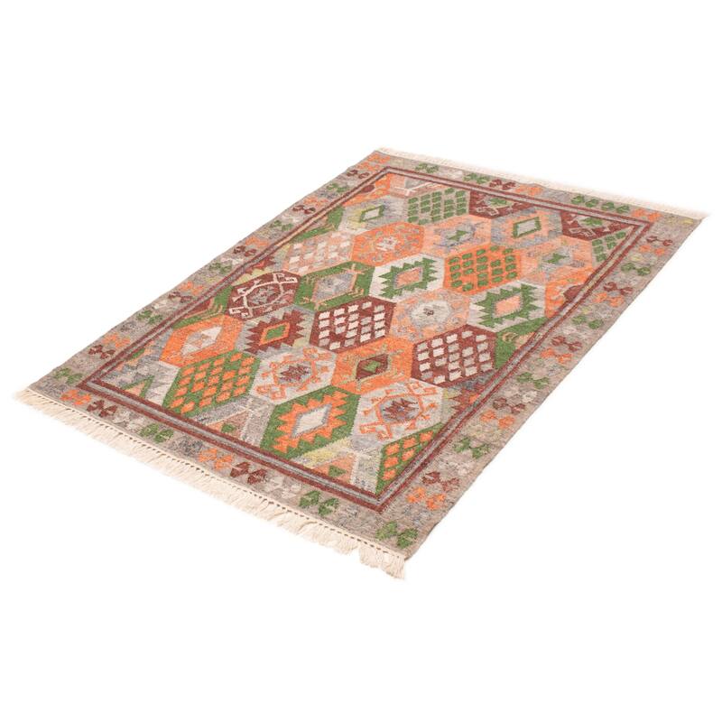 Ankara FW Copper Kilim 5'6" x 7'7" - 5'6 x 7'7