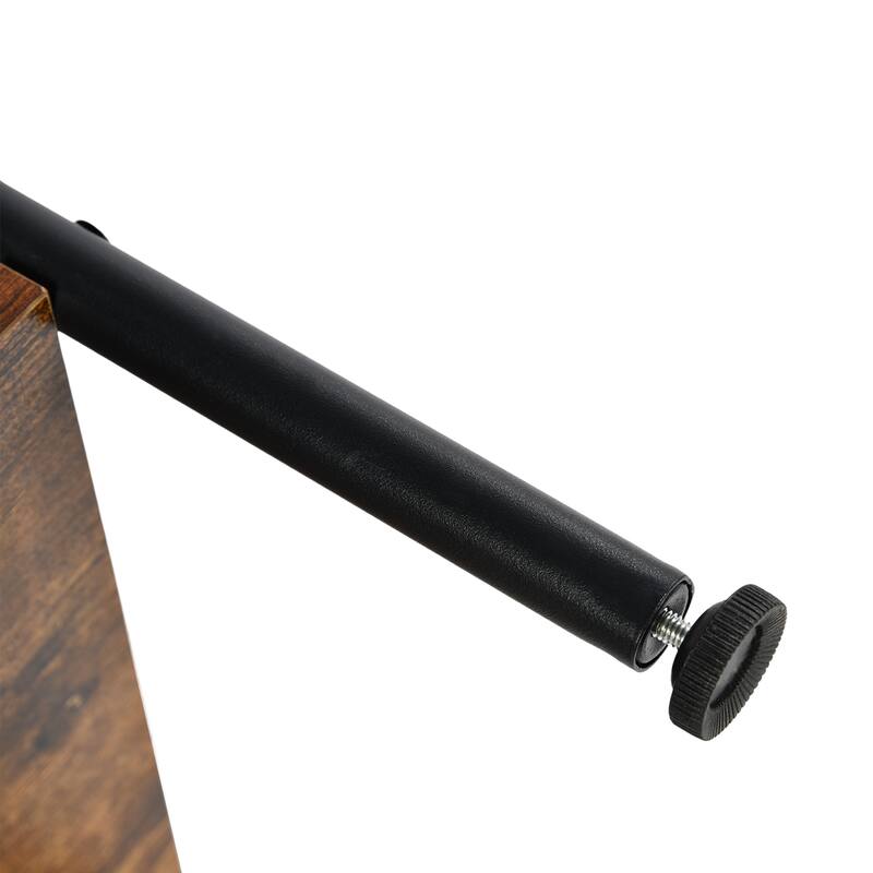 Homy Casa Bathroom Towel Rack with 3 Bars & Storage Shelf