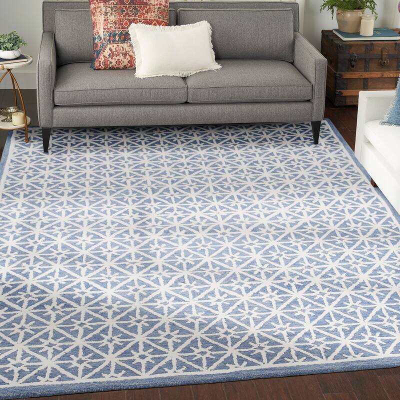 New Concept Washables Series 2 Modern Geometric Area Rug