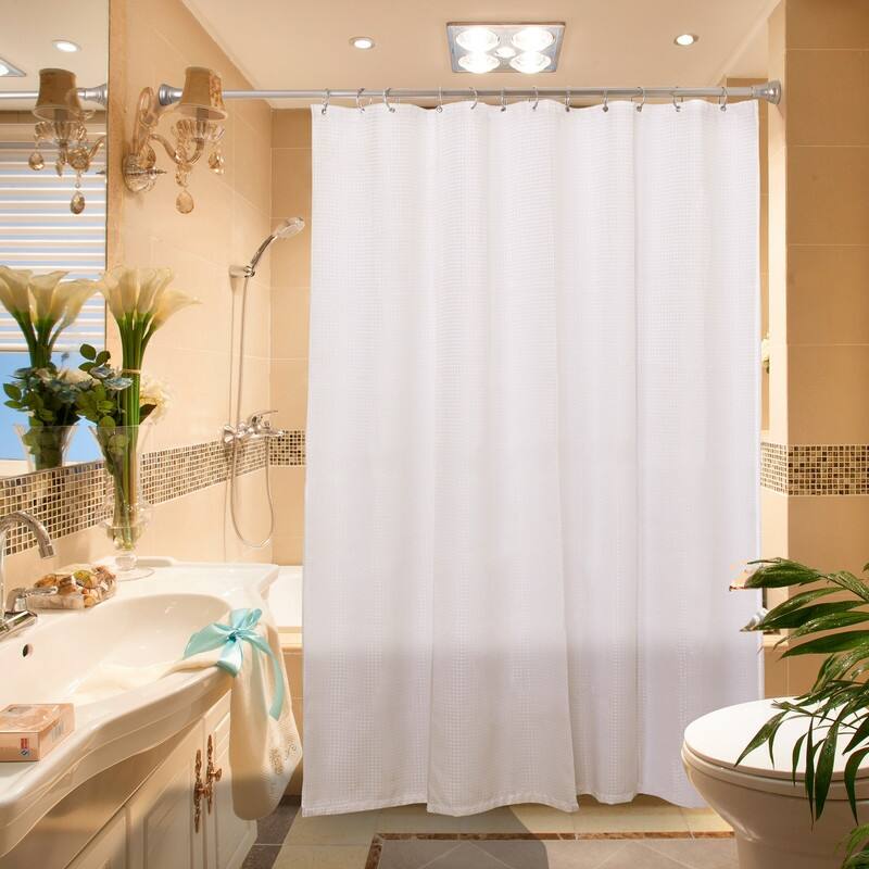 Utopia Alley Victoria Rustproof Shower Curtain Rings for Bathroom - Set of 12