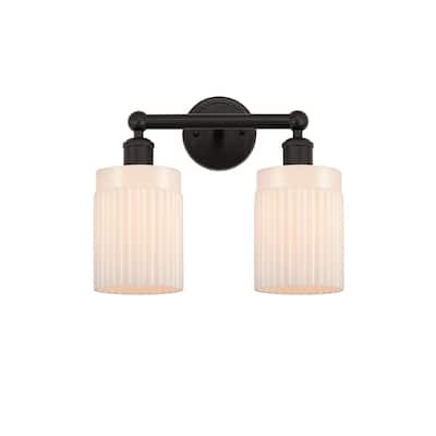 Innovations Lighting 616-2W-12-14 Hadley Vanity Hadley 2 Light 14"