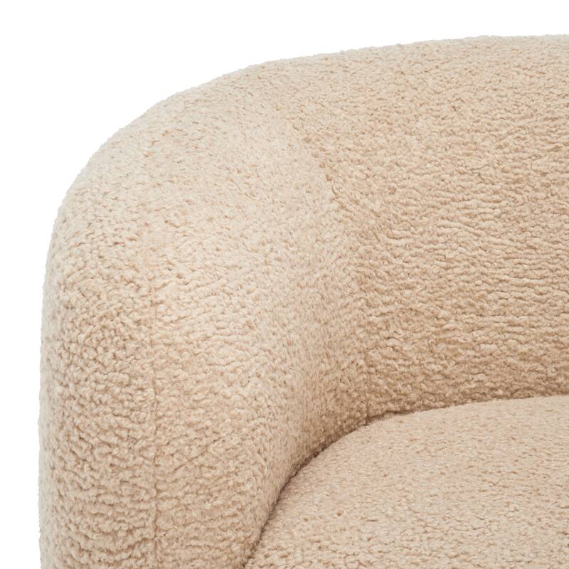 SAFAVIEH Couture Sangita Barrel Back Accent Chair - 35" W x 31" D x 30" H - 35Wx31Dx30H