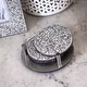 preview thumbnail 1 of 1, Sparkles Home Luminous Rhinestone Coaster Set