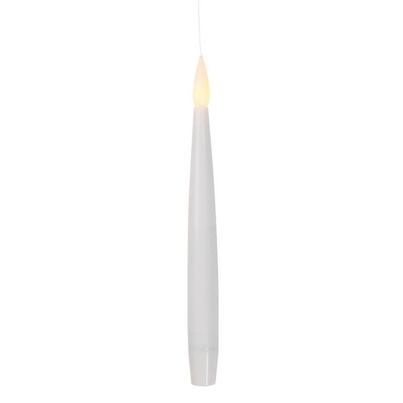 LED Flameless Flickering Floating Halloween Taper Candles - 6" - Set of 6