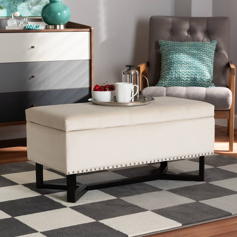 Esther Modern and Contemporary Storage Ottoman
