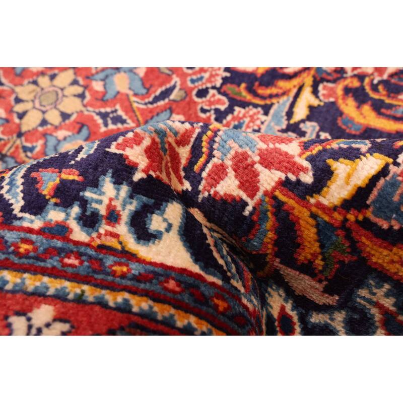 ECARPETGALLERY Hand-knotted Anadol Dark Navy Wool Rug - 3'9 x 10'9