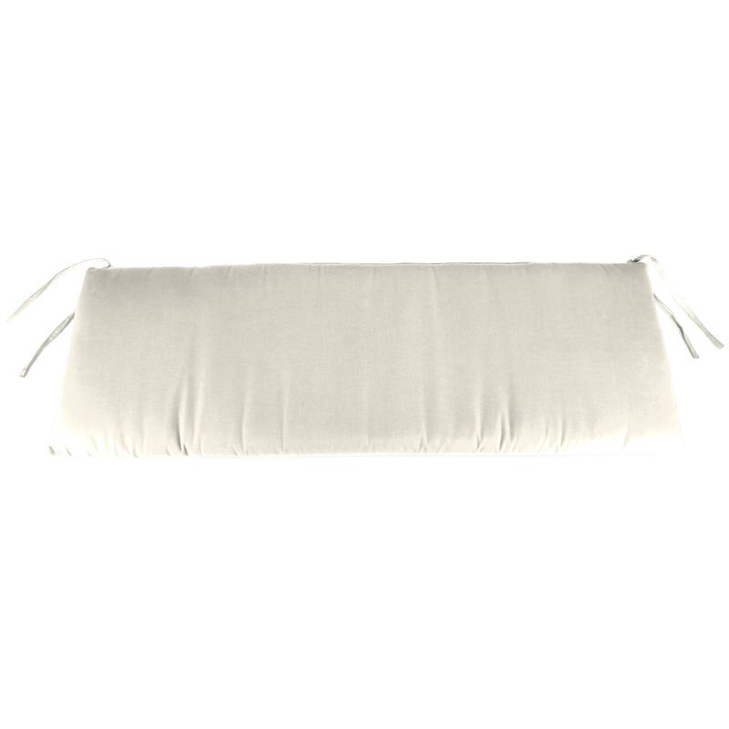 36" x 16" Outdoor Bench Cushion with Ties - 16'' L x 36'' W x 3'' H - Sand