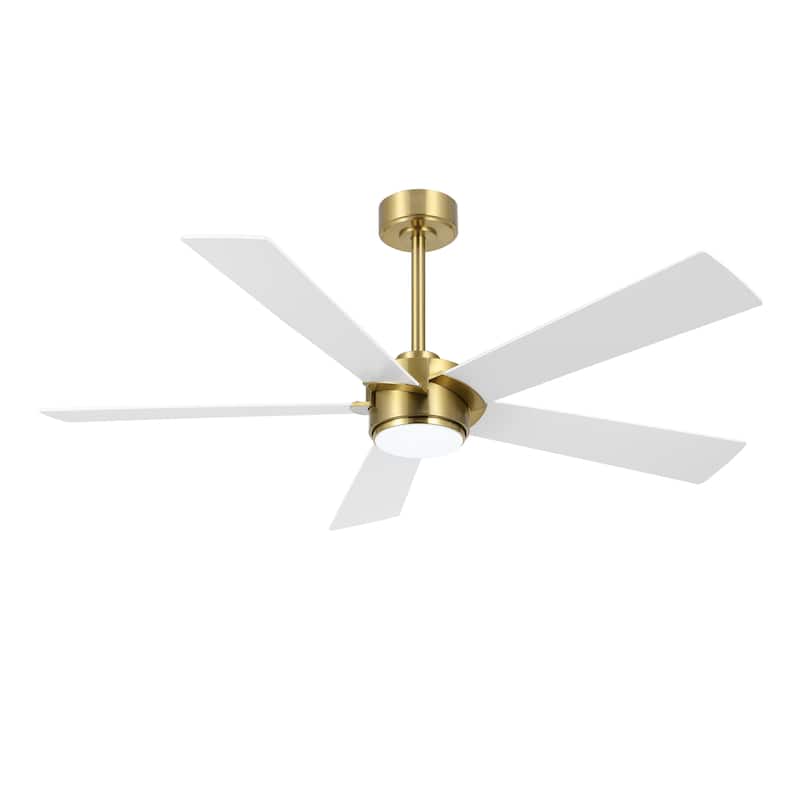 MLiAN 54 In. 5 Blades Indoor LED Ceiling Fan with Remote Control - 54"