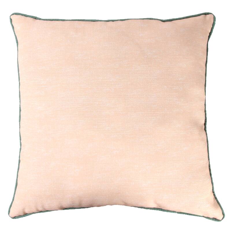 20" x 20" Plaid Indoor Throw Pillow with Welt