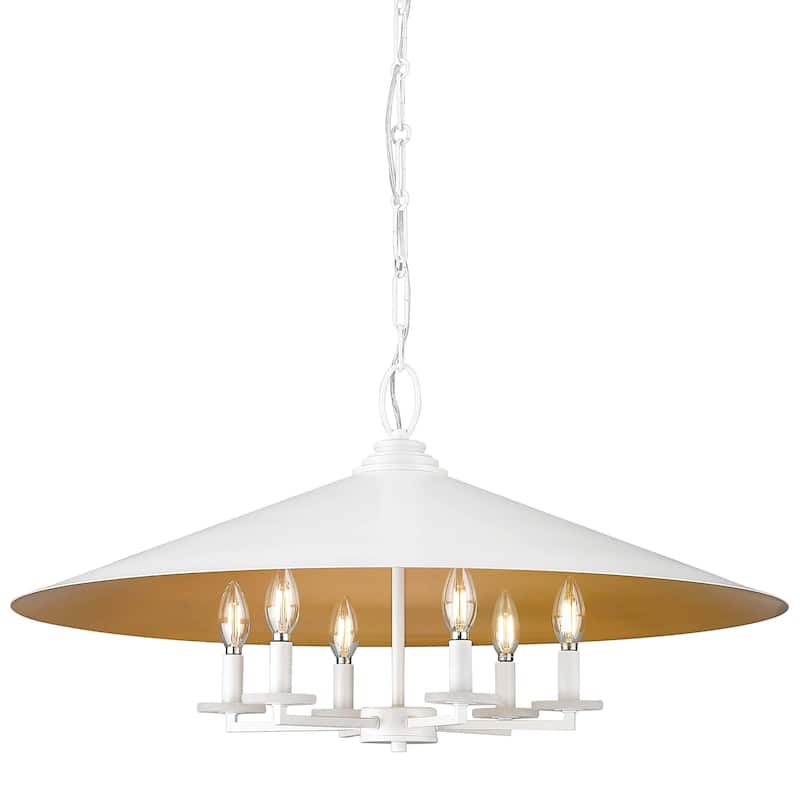 Z-Lite 1953-32 Rialto 6 Light 32" Wide Pendant