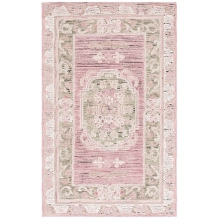 SAFAVIEH Handmade Savonnerie Radolija Traditional Wool Rug