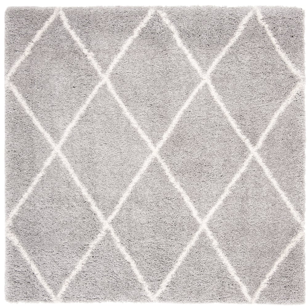 SAFAVIEH Fontana Shag Gurli Trellis 2-inch Thick Rug