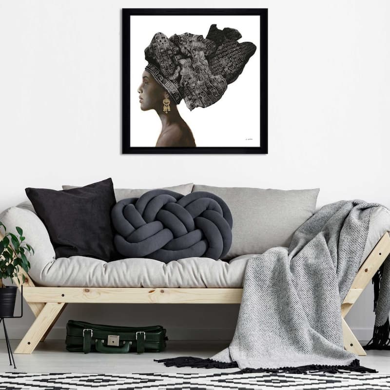 "Pure Style Black" by James Wiens Print on Acrylic.