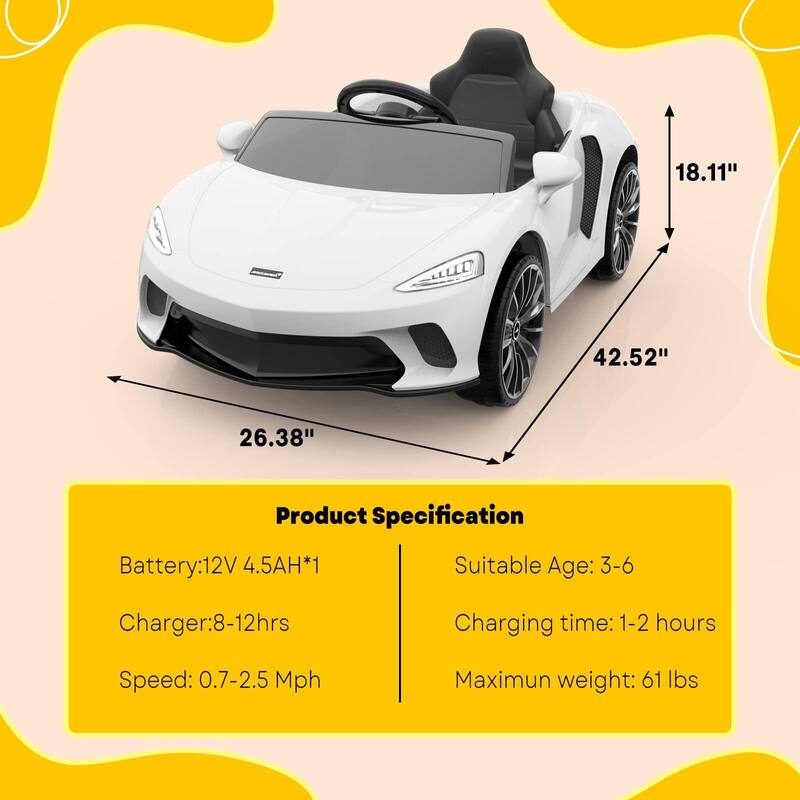 12V Kids Ride on Truck Car