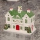 preview thumbnail 2 of 6, Spode Christmas Tree Village Train Station Miniature