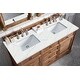 preview thumbnail 18 of 34, James Martin Vanities Savannah 60" Double Vanity, Driftwood