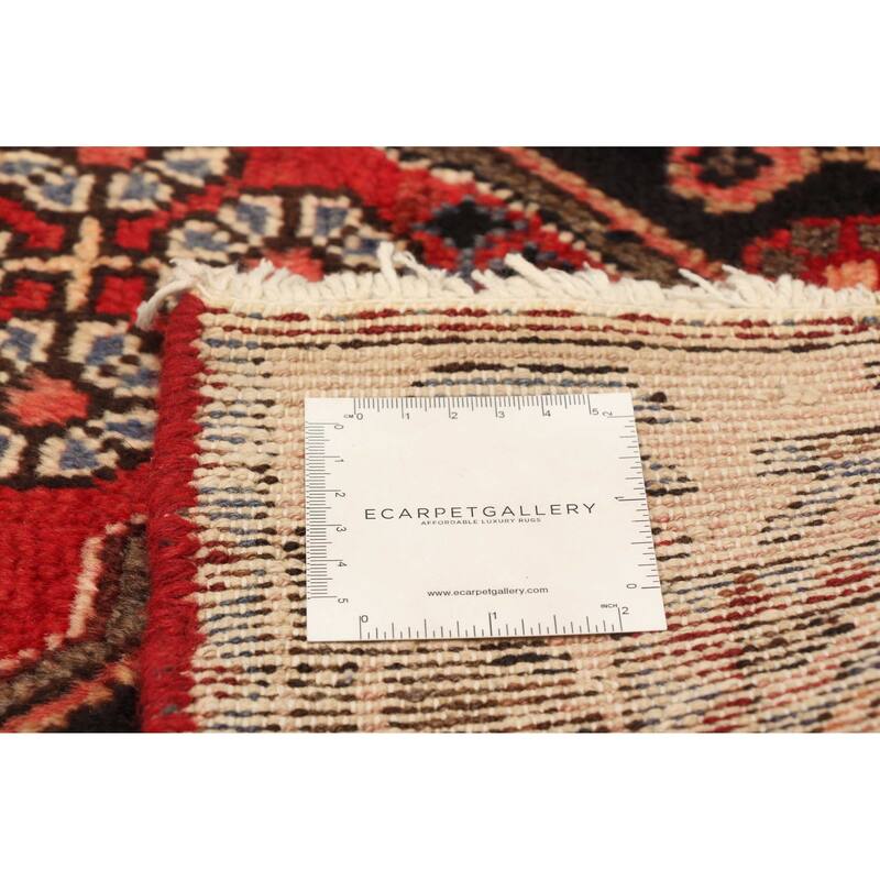 ECARPETGALLERY Hand-knotted Anadol Navy Wool Rug - 3'8 x 9'10