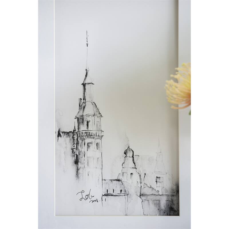 Set of 4 Architecture Wall Art Prints
