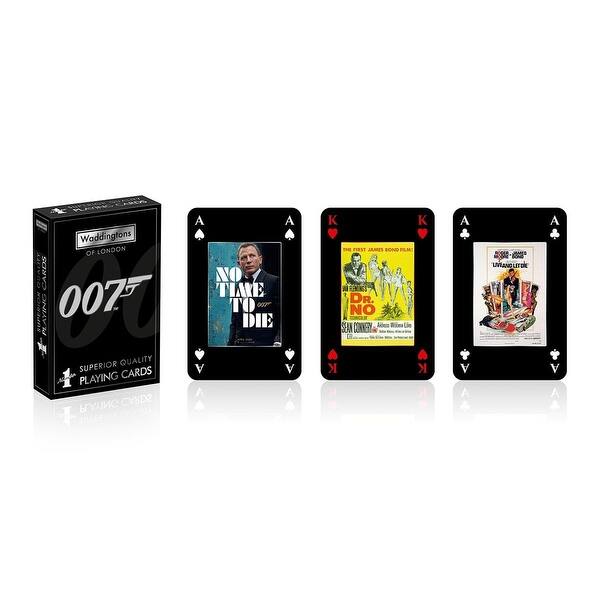 slide 2 of 3, James Bond 007 Waddingtons Number 1 Playing Cards