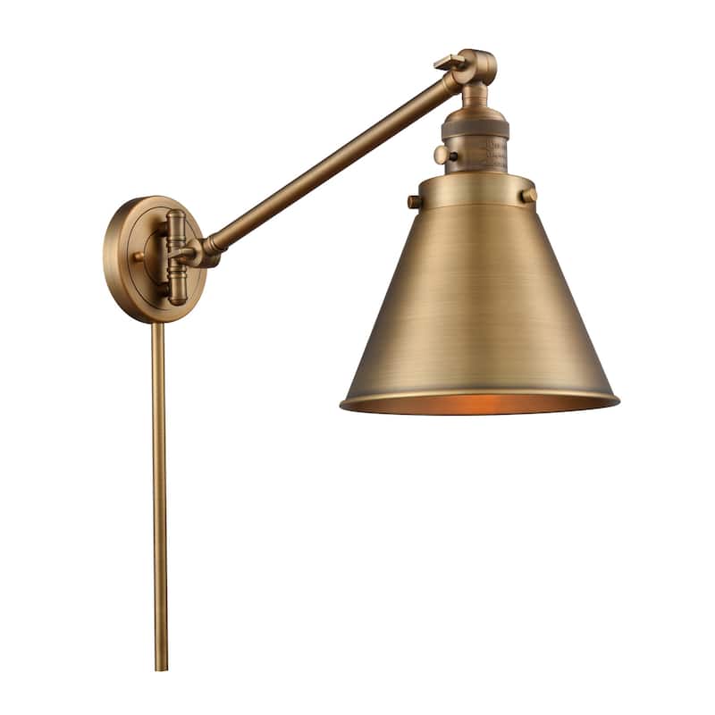 Innovations Lighting Appalachian Single Light 12" Tall Bathroom Sconce