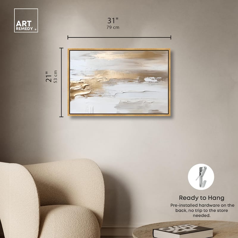 Soothing Waves Canvas by Art Remedy
