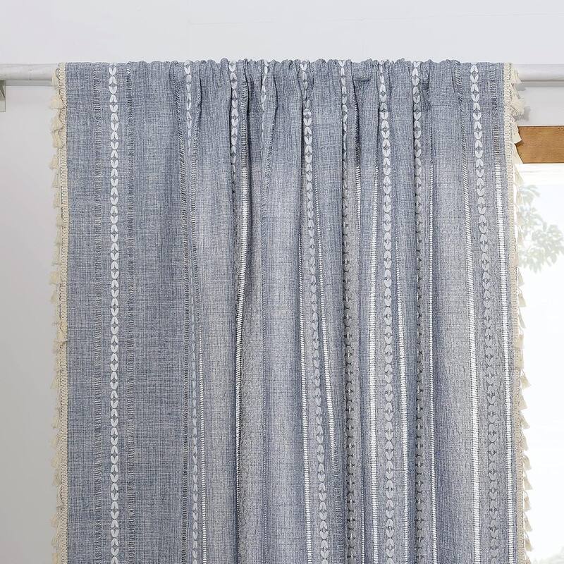 Boho Curtains for Bedroom Living Room 63 Inch