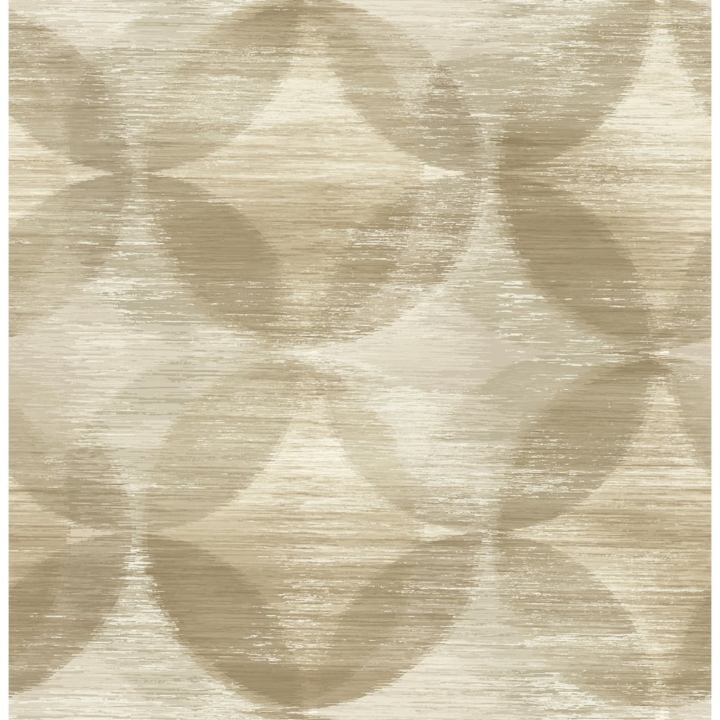 A-Street Prints Alchemy Honey Geometric Wallpaper