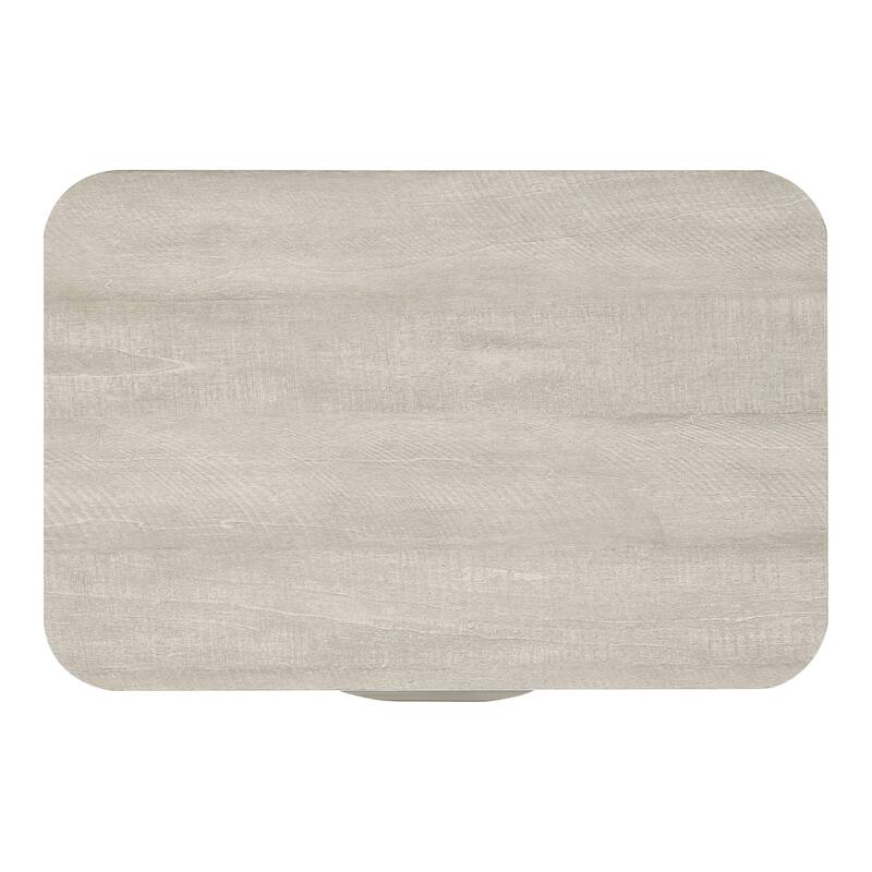 Furniture of America Krale Modern Grey Wood 2-Drawer Nightstand