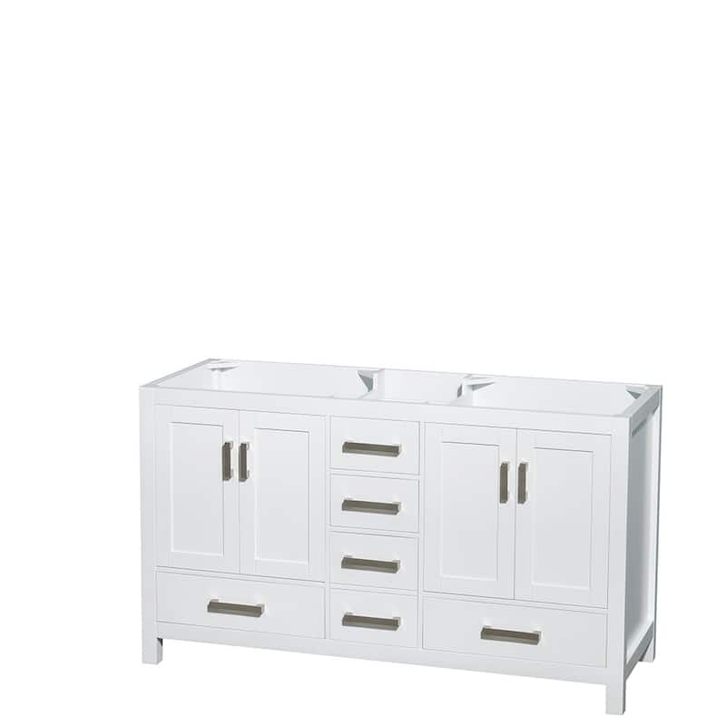Wyndham Collection WCS141460DUNOMED Sheffield 60" Free Standing Double