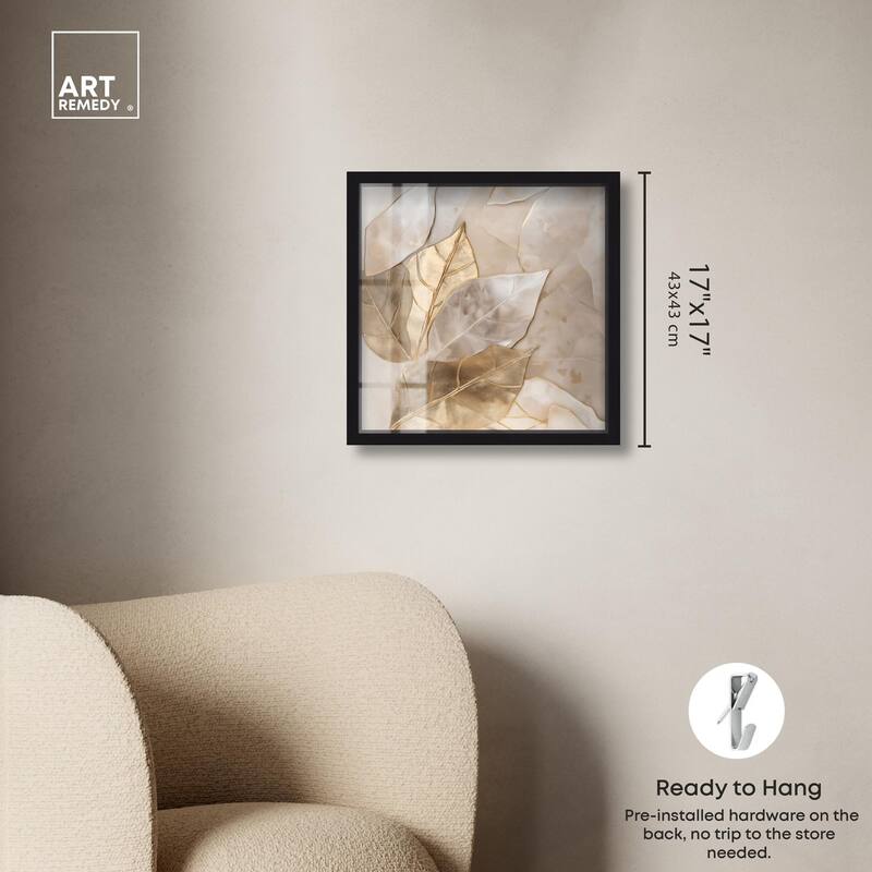 Golden Boughs Shadowbox by Art Remedy